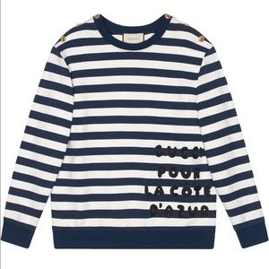 GUCCI 100% authentic Cote d'Azur sweatshirt
